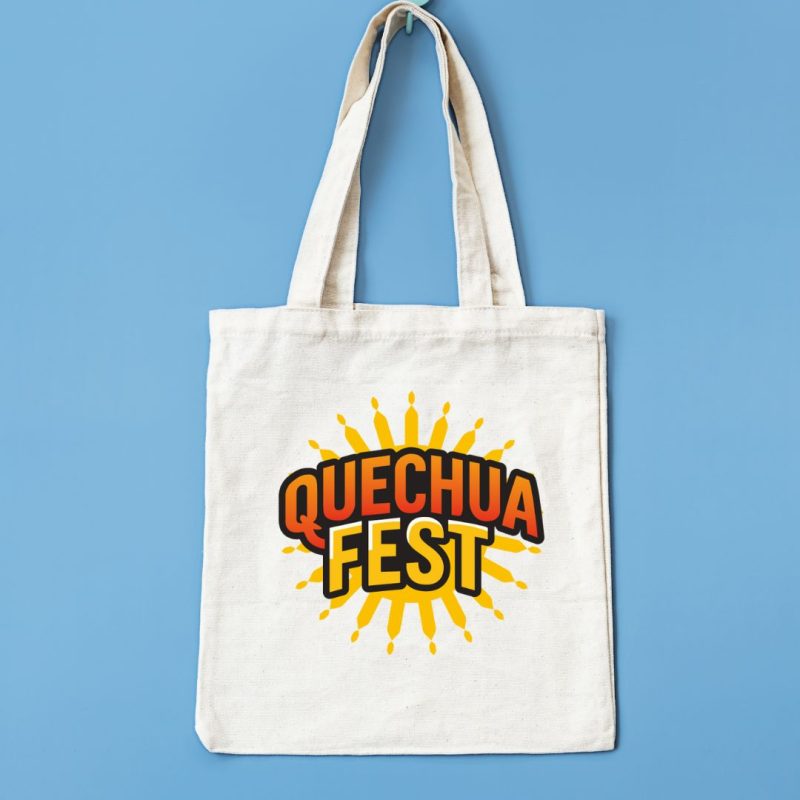 BOLSO DE TOCUYO OFICIAL QUECHUA FEST - 3 DISEÑOS EXCLUSIVOS